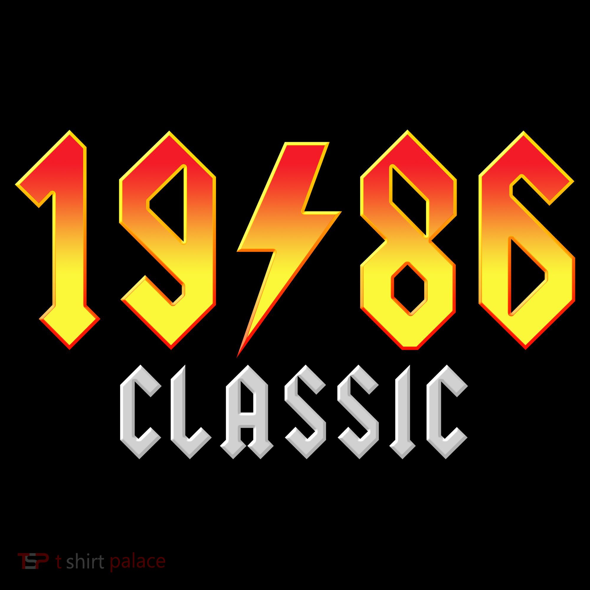 40th Birthday Classic 1986 Retro Rock Band Women's Hoodie