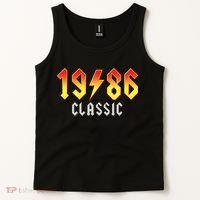 40th Birthday Classic 1986 Retro Rock Band Tank Top thumb 2
