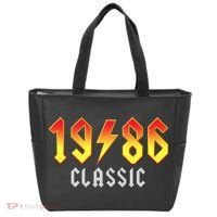 40th Birthday Classic 1986 Retro Rock Band Tote Bag thumb 0