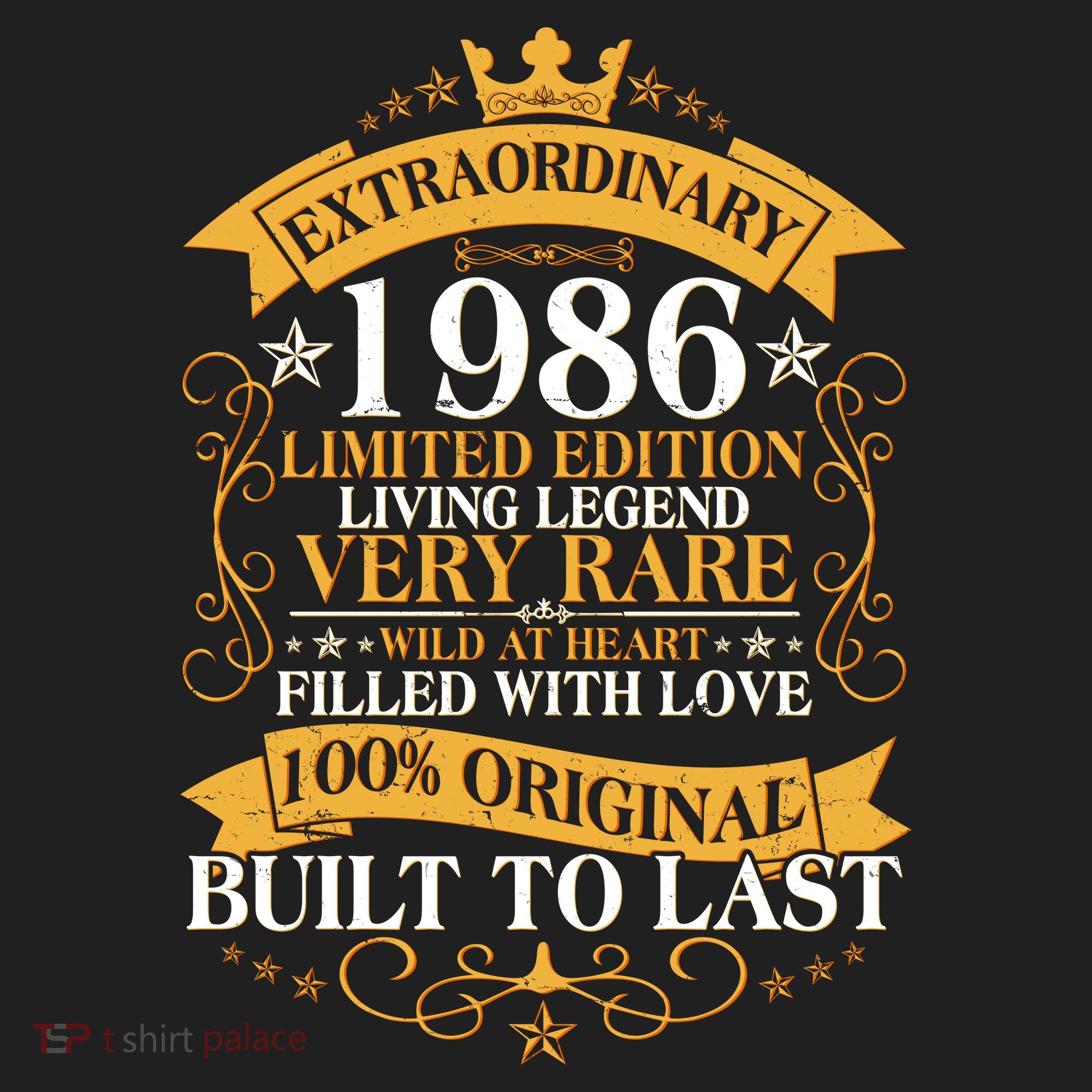 40th Birthday Extraordinary 1986 Limited Edition Living Legend Very Rare  Women's Sweatshirt