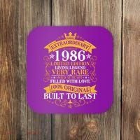 40th Birthday Extraordinary 1986 Limited Edition Living Legend Very Rare  Coaster thumb 0