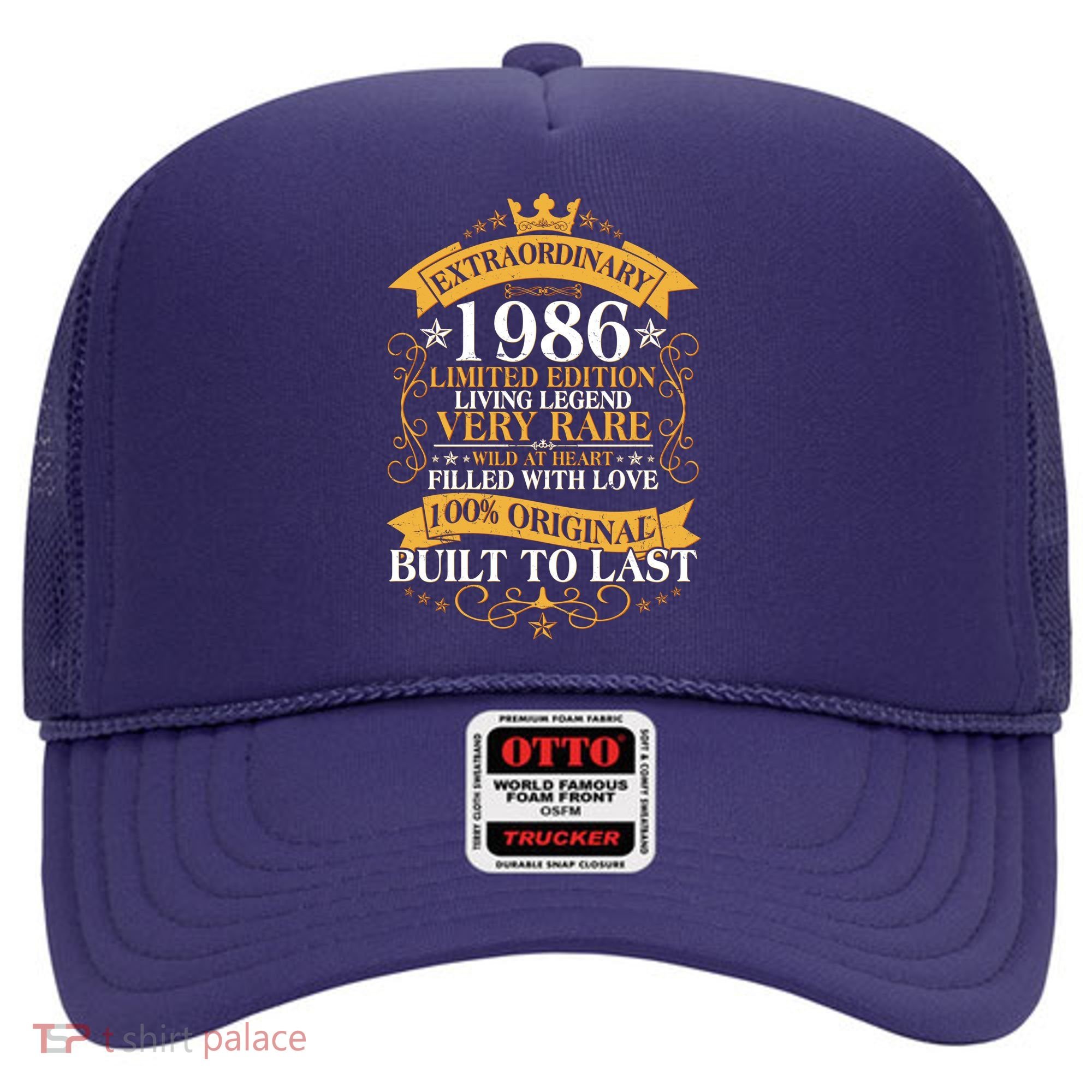 40th Birthday Extraordinary 1986 Limited Edition Living Legend Very Rare  Hat