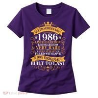 40th Birthday Extraordinary 1986 Limited Edition Living Legend Very Rare  Women's T-Shirt thumb 0