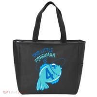 4th Birthday Fishing Fish 4 Year Old Tote Bag thumb 0