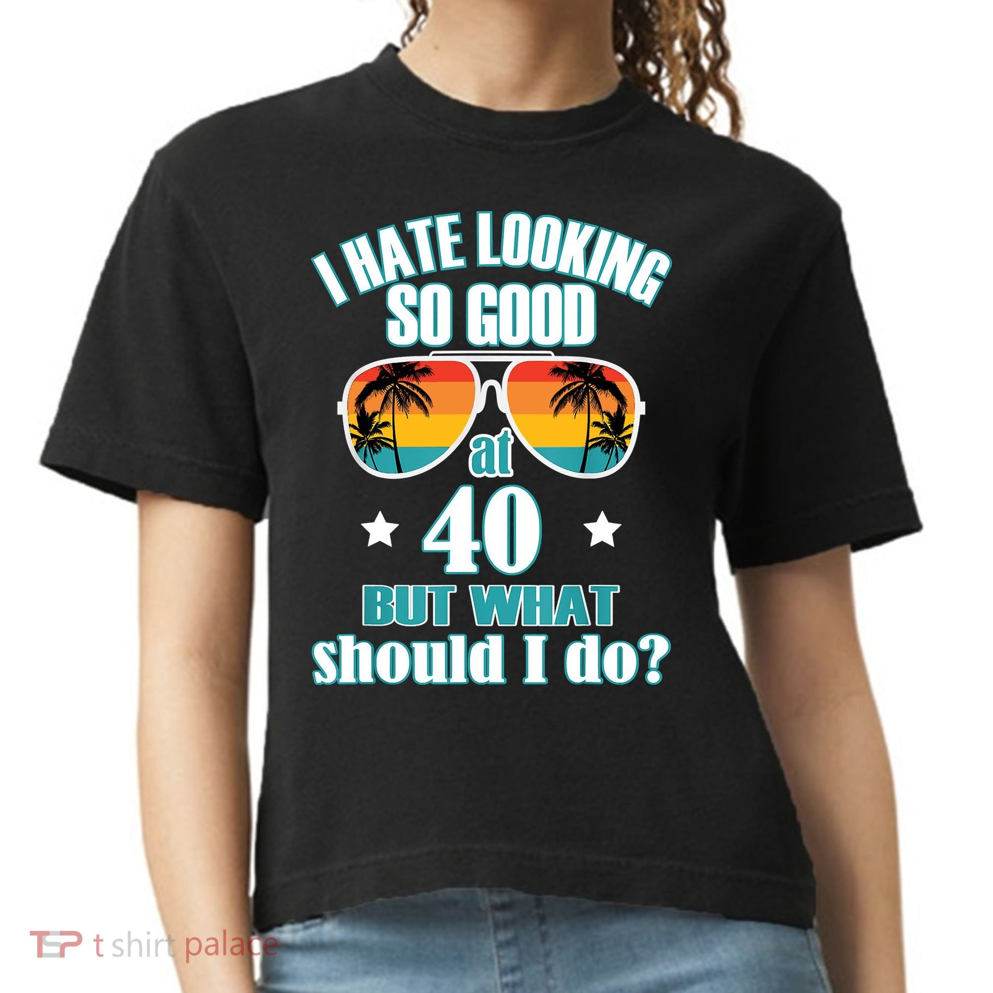 40th Birthday For Men Women 40th Anniversary Comfort Colors Boxy T-Shirt