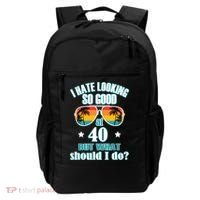 40th Birthday For Men Women 40th Anniversary Backpack thumb 0