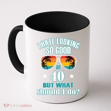 40th Birthday For Men Women 40th Anniversary Coffee Mug