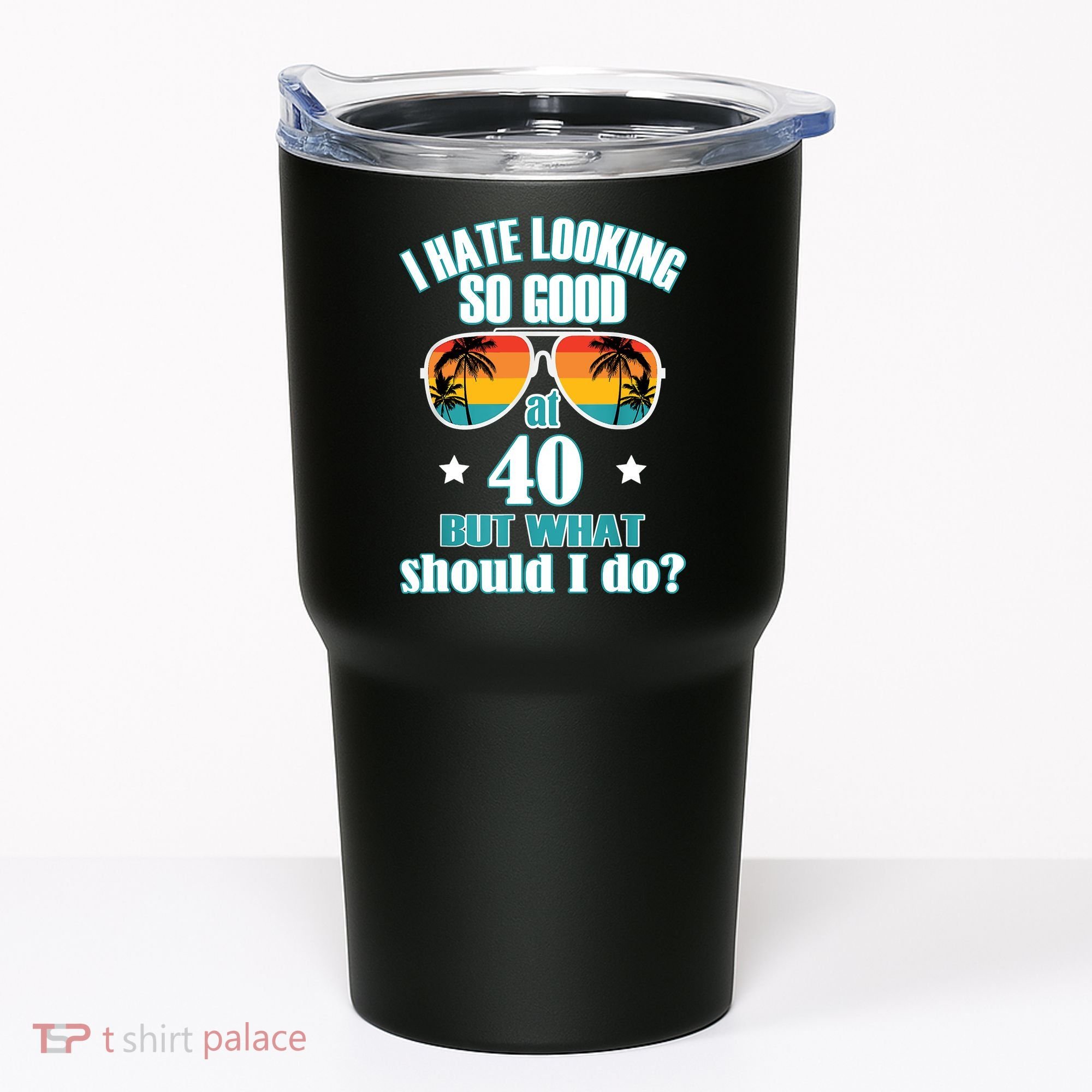 40th Birthday For Men Women 40th Anniversary Tumbler