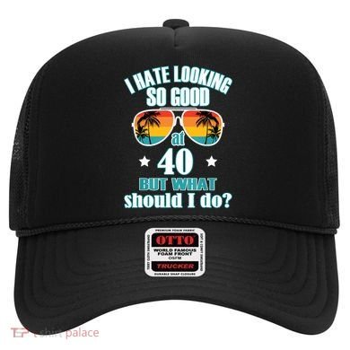 40th Birthday For Men Women 40th Anniversary Hat