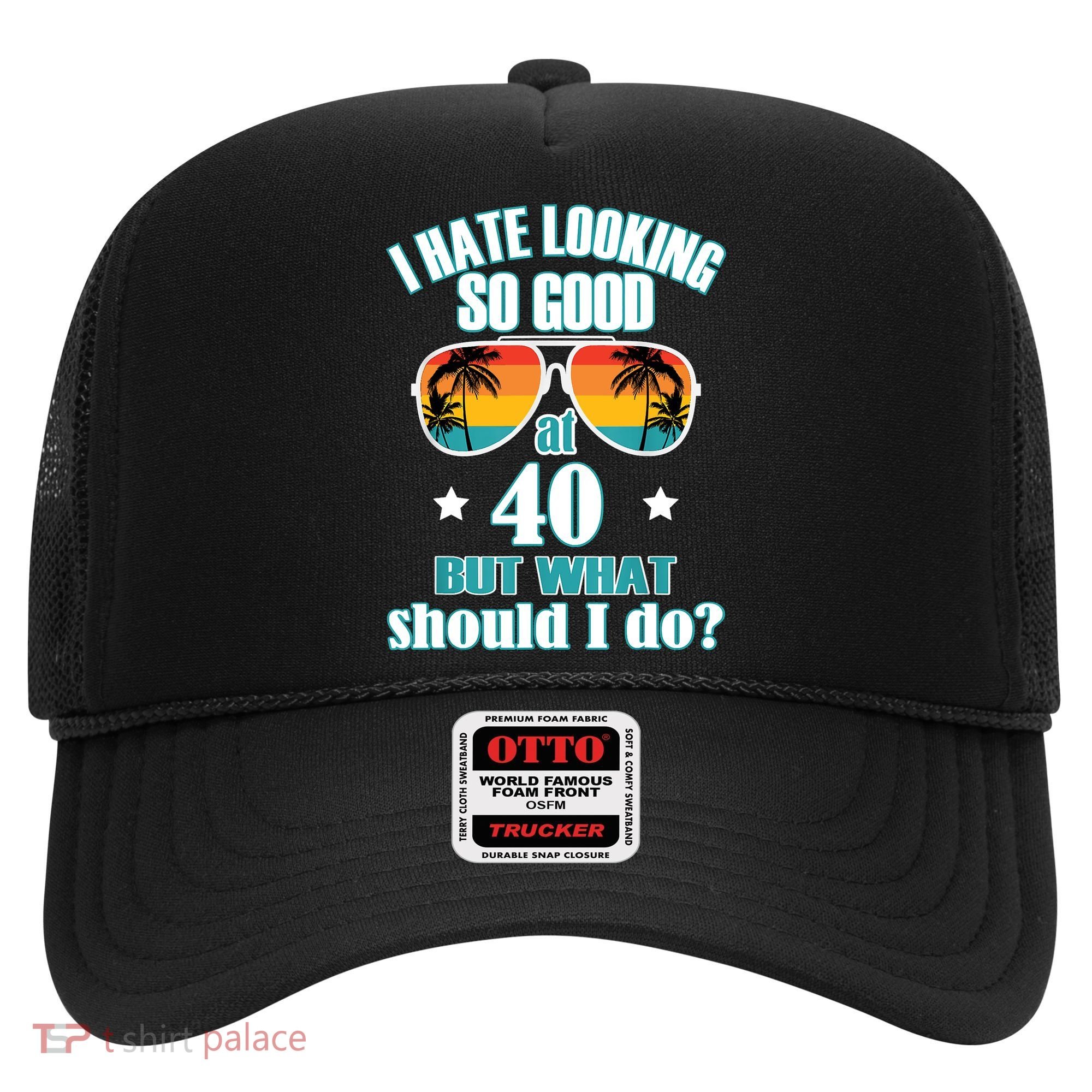 40th Birthday For Men Women 40th Anniversary Hat