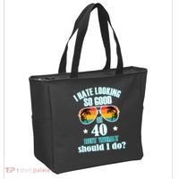 40th Birthday For Men Women 40th Anniversary Tote Bag thumb 2