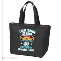 40th Birthday For Men Women 40th Anniversary Tote Bag thumb 3