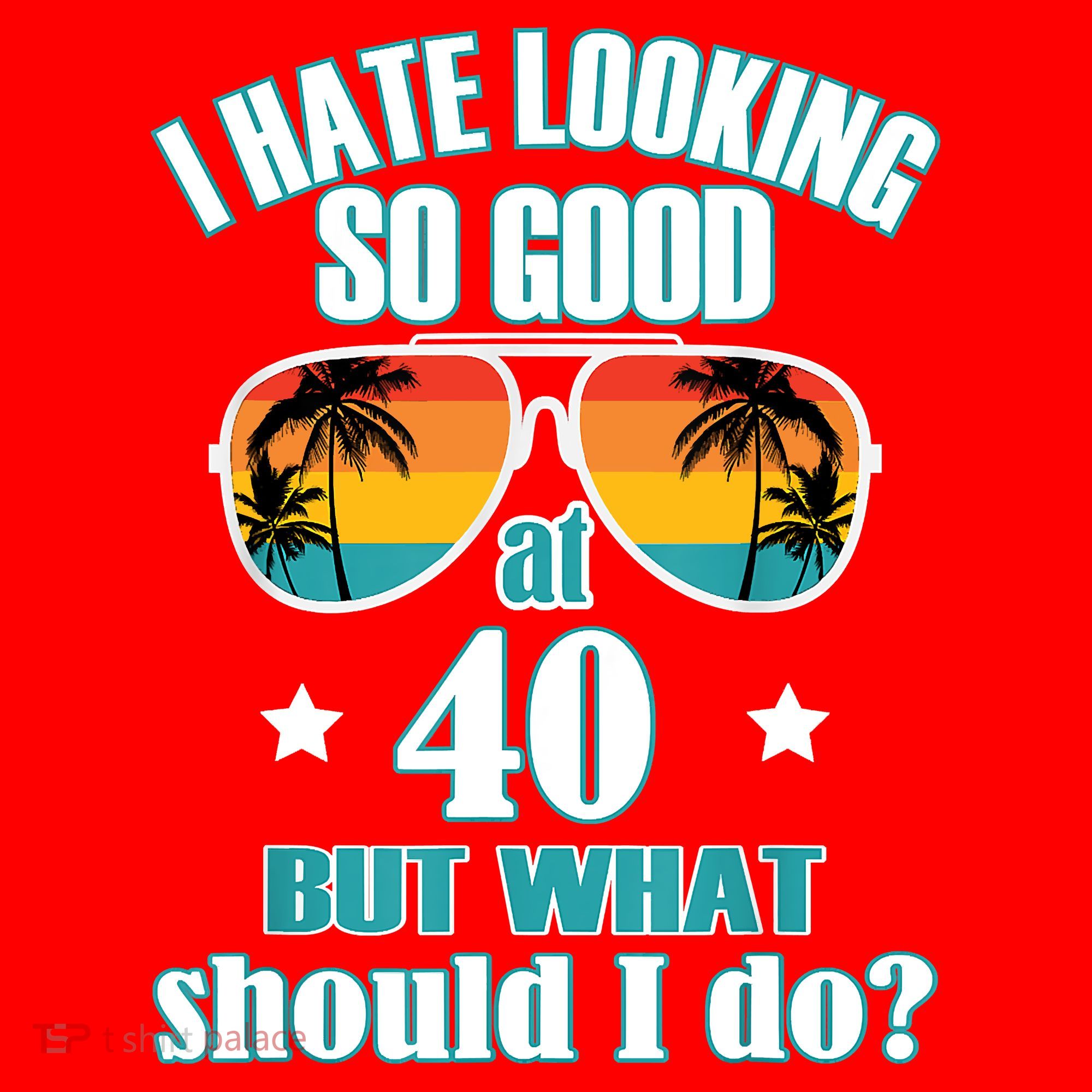 40th Birthday For Men Women 40th Anniversary Santa Hat