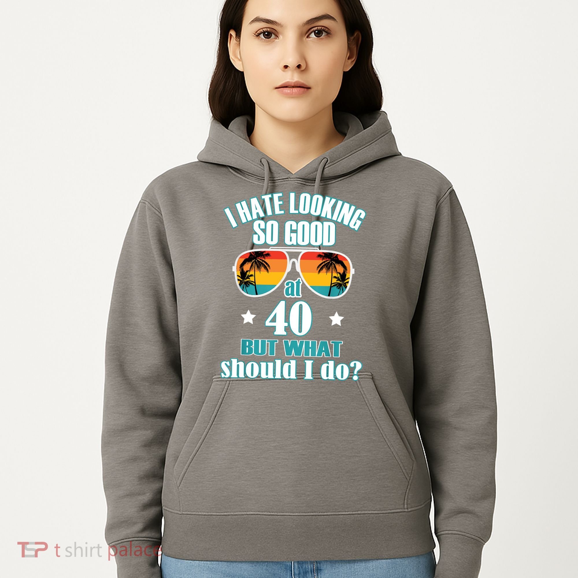 40th Birthday For Men Women 40th Anniversary Hoodie