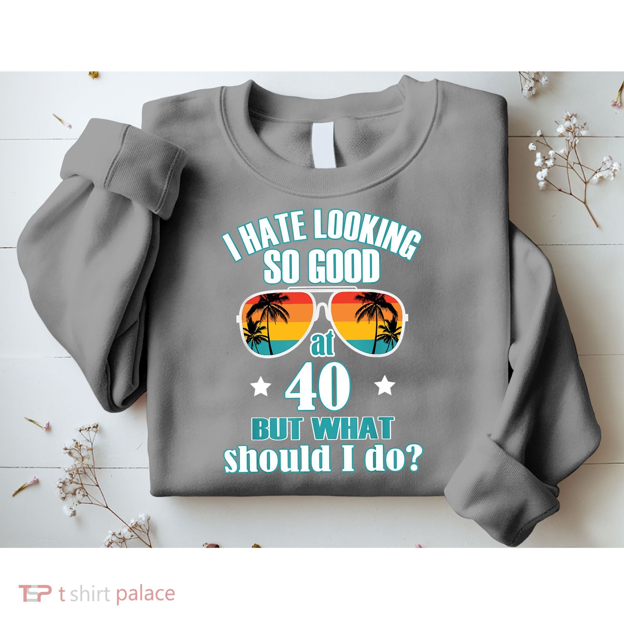40th Birthday For Men Women 40th Anniversary Sweatshirt