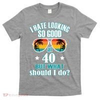 40th Birthday For Men Women 40th Anniversary T-Shirt thumb 0
