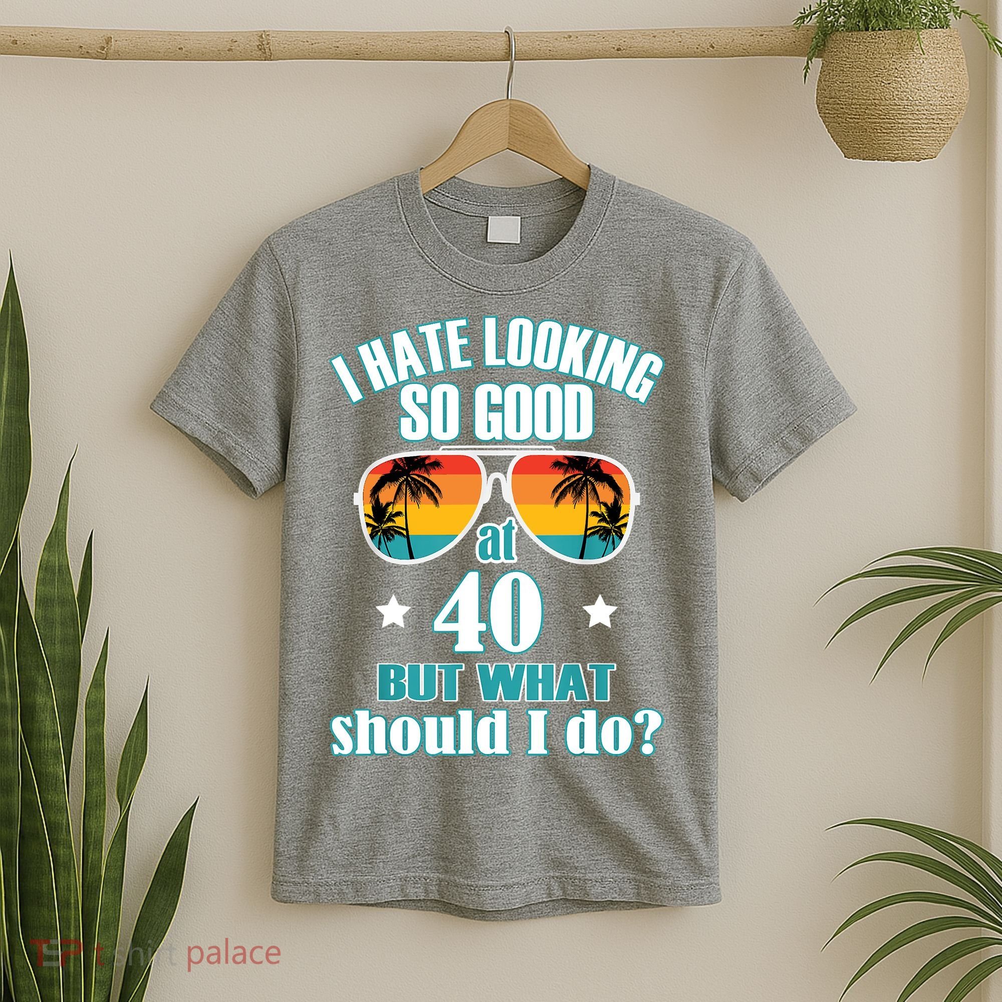 40th Birthday For Men Women 40th Anniversary T-Shirt
