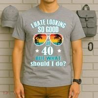 40th Birthday For Men Women 40th Anniversary T-Shirt thumb 6