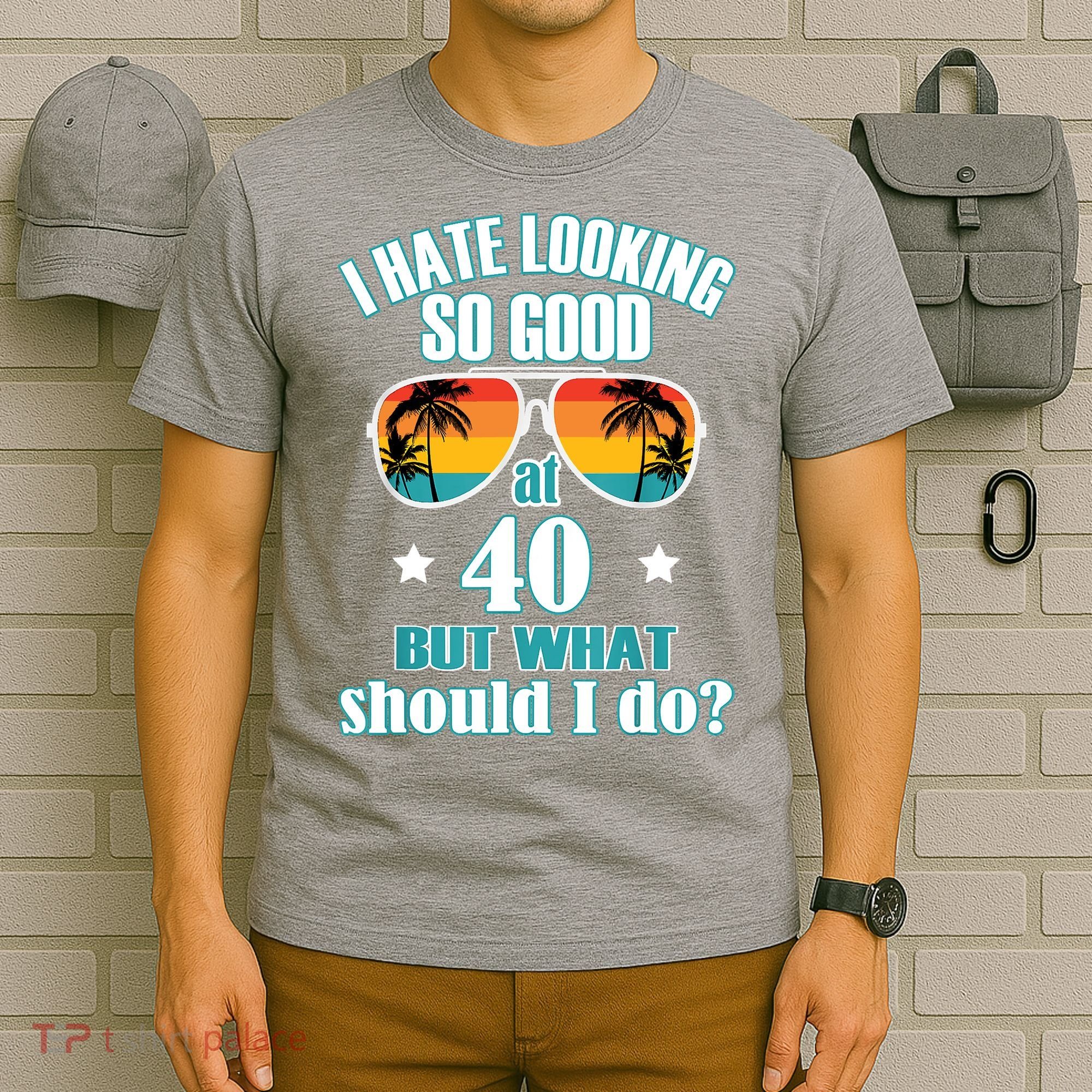 40th Birthday For Men Women 40th Anniversary T-Shirt