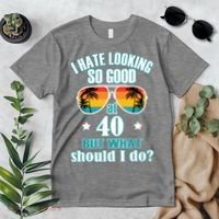 40th Birthday For Men Women 40th Anniversary Premium T-Shirt thumb 2