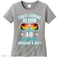 40th Birthday For Men Women 40th Anniversary Women's T-Shirt thumb 0