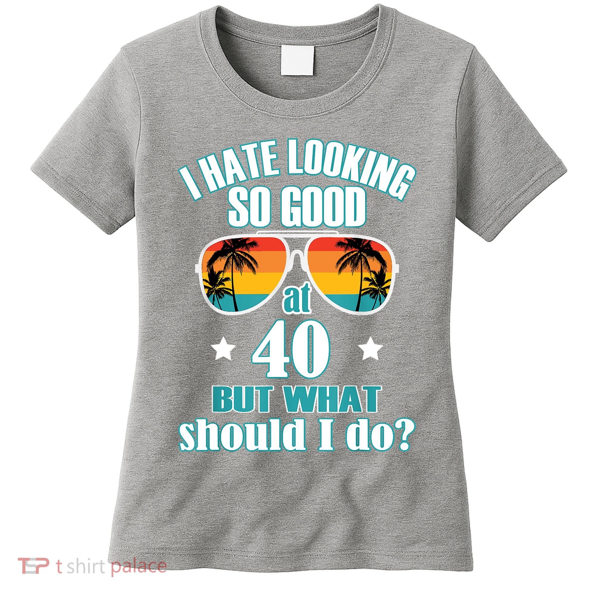 40th Birthday For Men Women 40th Anniversary Women's T-Shirt