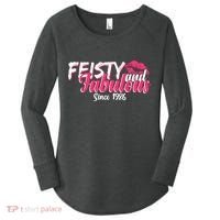 40th Birthday Feisty And Fabulous Since 1986  Women's Perfect Tri Tunic Long Sleeve Shirt thumb 0