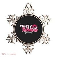 40th Birthday Feisty And Fabulous Since 1986  Ornament thumb 0