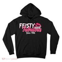 40th Birthday Feisty And Fabulous Since 1986  Tall Hoodie thumb 0