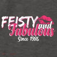 40th Birthday Feisty And Fabulous Since 1986  Vector Backpack thumb 2