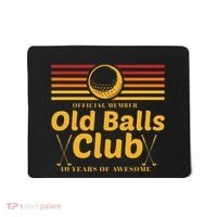 40th Birthday Funny Golf Old Balls Club Member Golfer Mousepad thumb 0