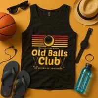 40th Birthday Funny Golf Old Balls Club Member Golfer Tank Top thumb 4