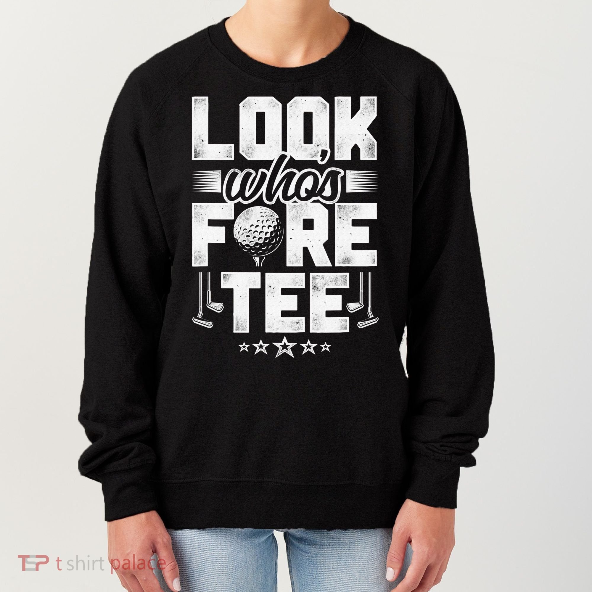 40th Birthday Golfer Golfing 40 Bday Gift For Golf Player Women's Sweatshirt