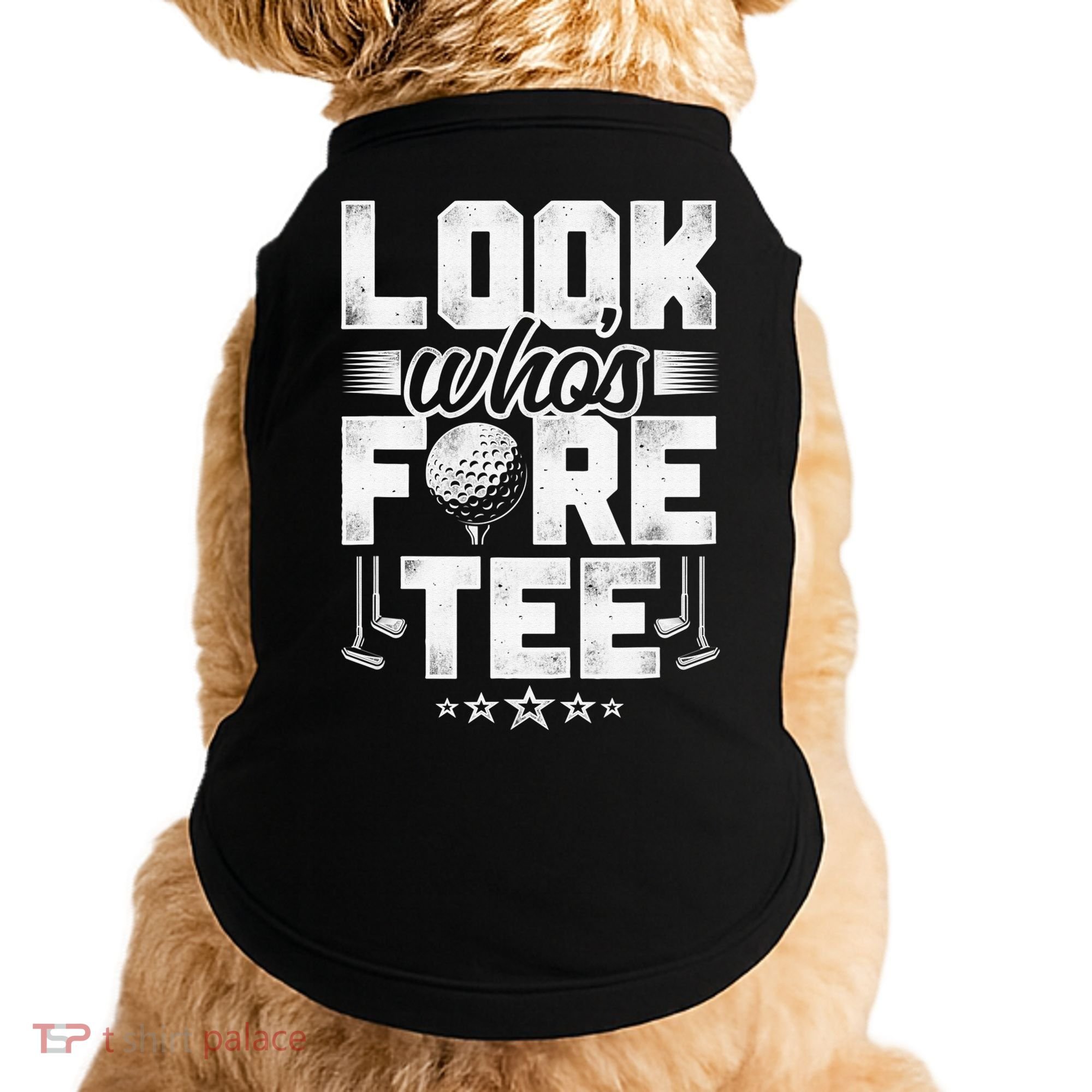 40th Birthday Golfer Golfing 40 Bday Gift For Golf Player Doggie Tank