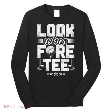 40th Birthday Golfer Golfing 40 Bday Gift For Golf Player Long Sleeve Shirt