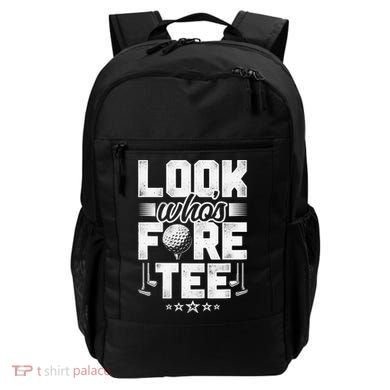 40th Birthday Golfer Golfing 40 Bday Gift For Golf Player Backpack