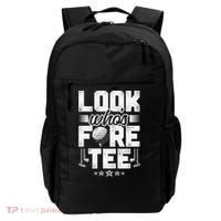 40th Birthday Golfer Golfing 40 Bday Gift For Golf Player Backpack thumb 0