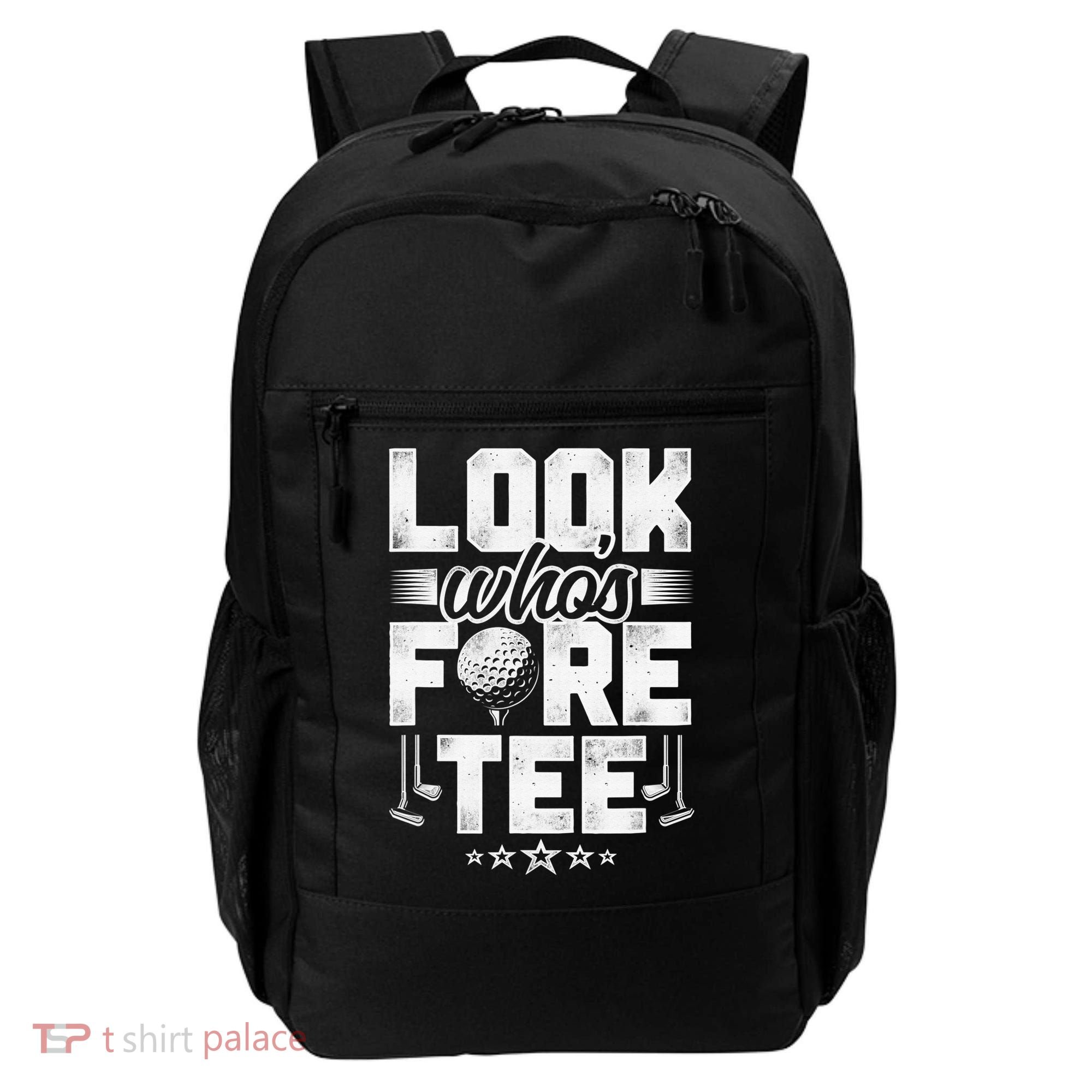 40th Birthday Golfer Golfing 40 Bday Gift For Golf Player Backpack