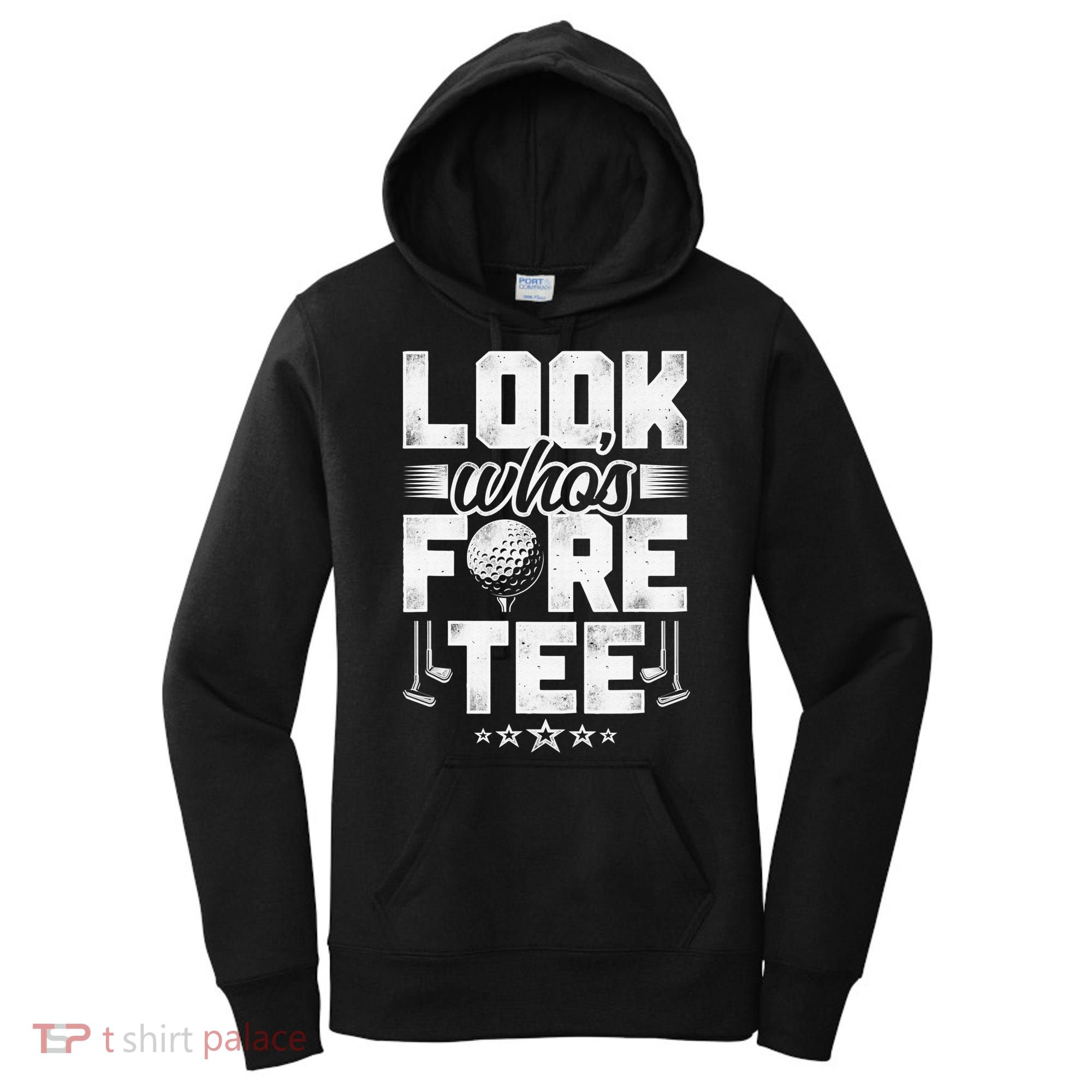 40th Birthday Golfer Golfing 40 Bday Gift For Golf Player Women's Hoodie
