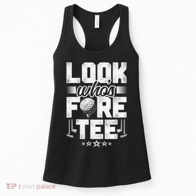 40th Birthday Golfer Golfing 40 Bday Gift For Golf Player Women's Tank Top