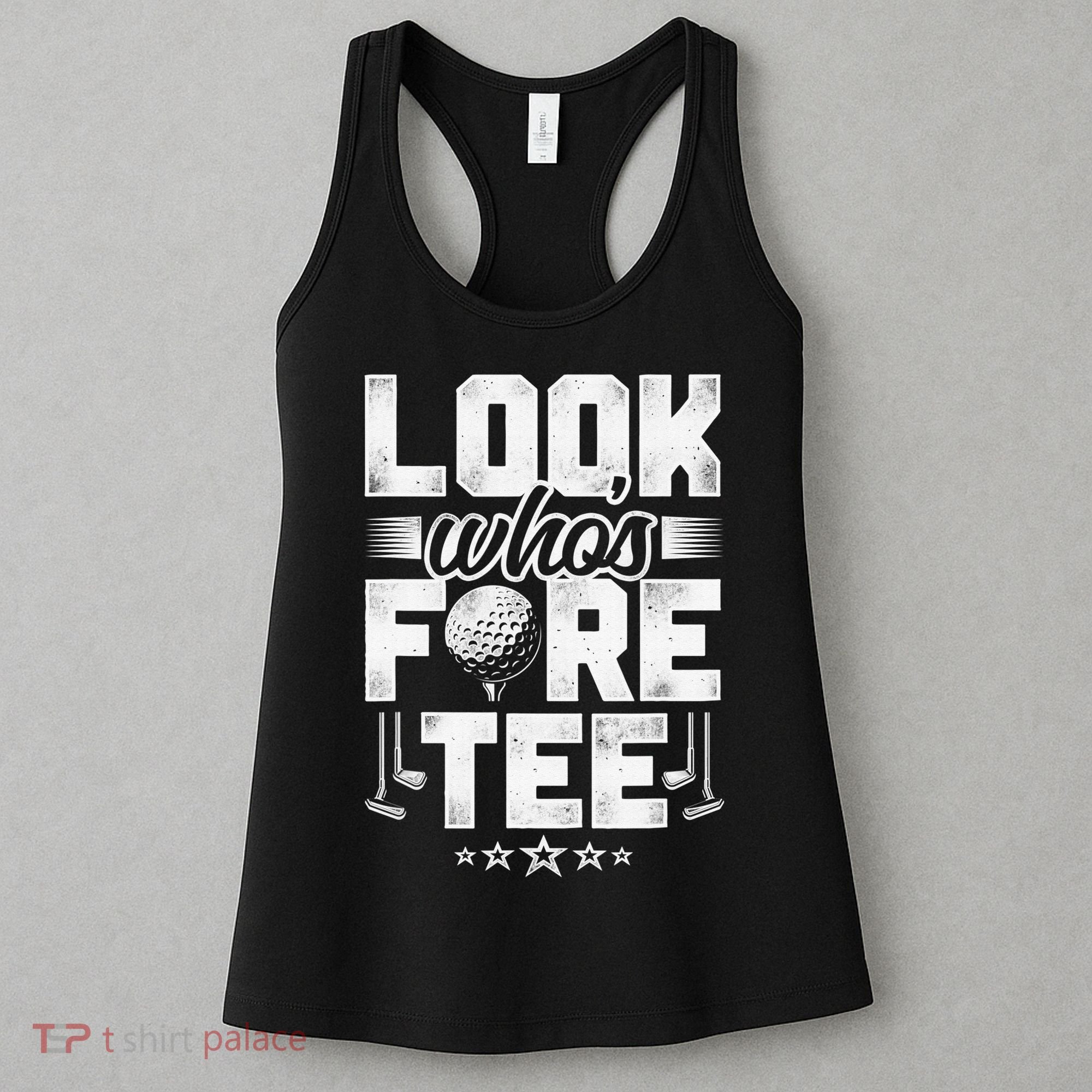 40th Birthday Golfer Golfing 40 Bday Gift For Golf Player Women's Tank Top