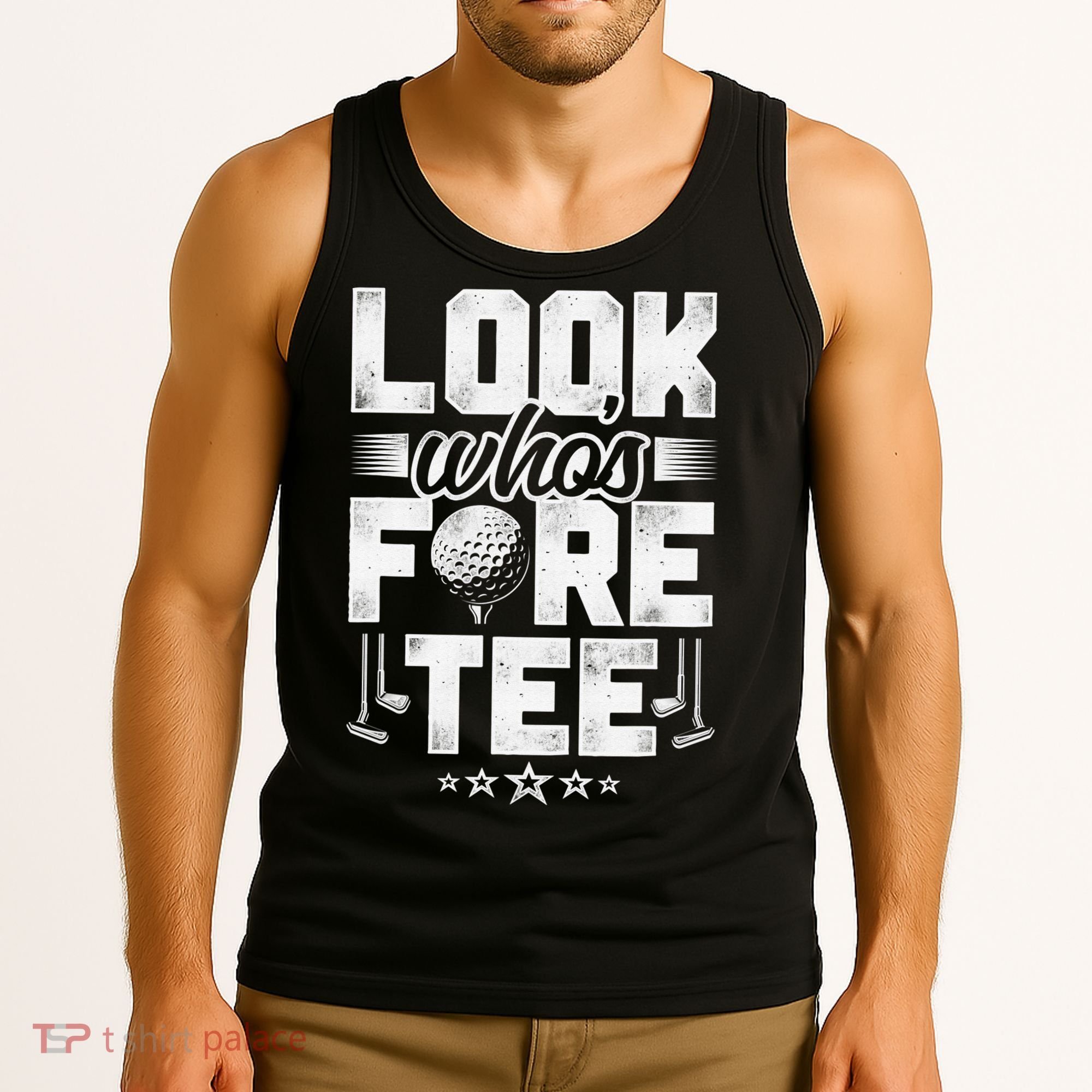40th Birthday Golfer Golfing 40 Bday Gift For Golf Player Tank Top