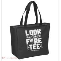 40th Birthday Golfer Golfing 40 Bday Gift For Golf Player Tote Bag thumb 2
