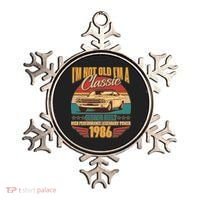 40th Birthday I'm Not Old I'm A Classic Custom Built Car 1986 Ornament thumb 0