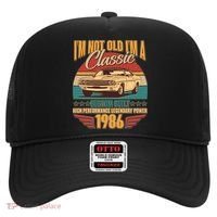 40th Birthday I'm Not Old I'm A Classic Custom Built Car 1986 Hat thumb 0