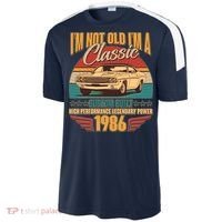 40th Birthday I'm Not Old I'm A Classic Custom Built Car 1986 Sport-Tek Competitor United Soccer Jersey thumb 2