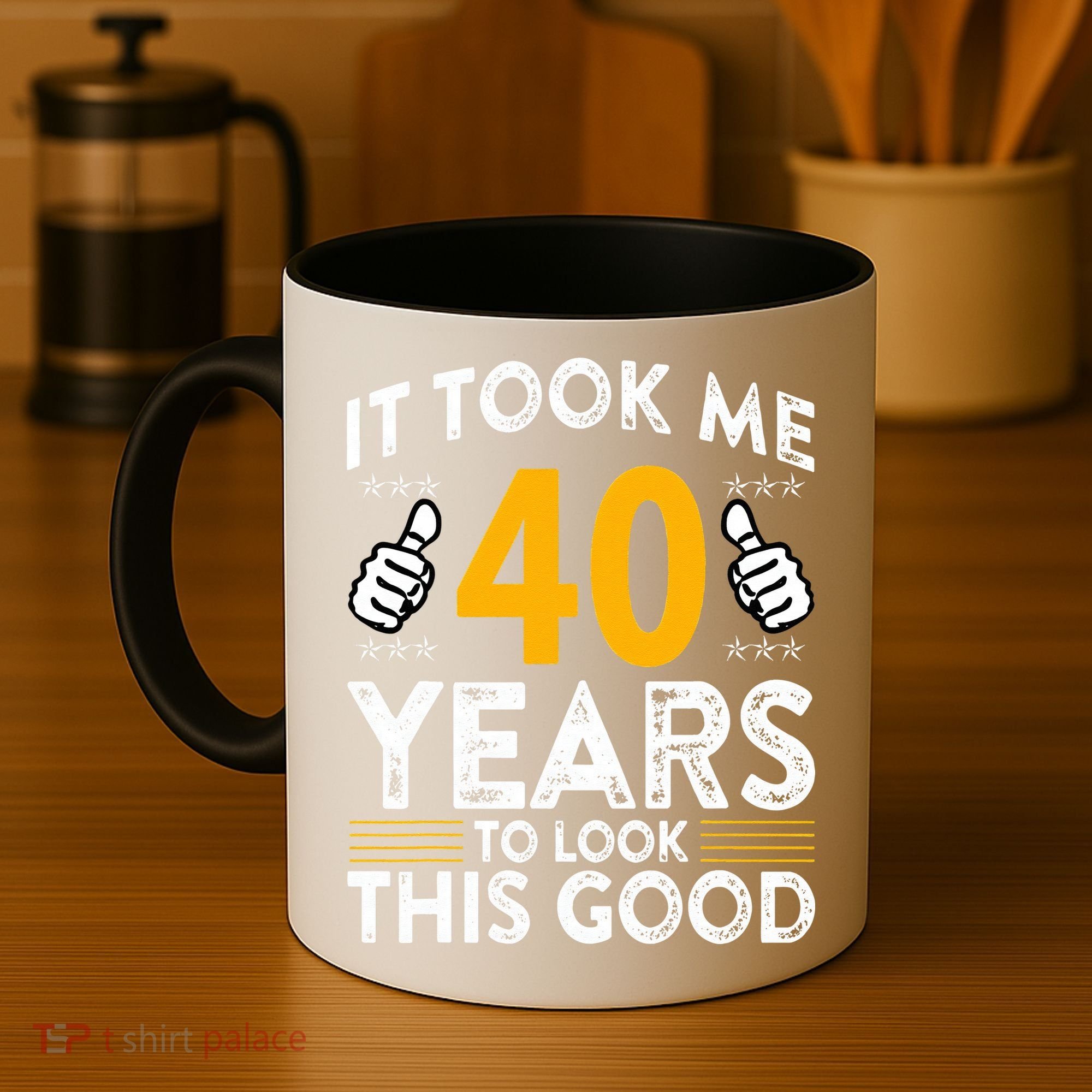 40th Birthday It Took Me 40 Years Good Funny 40 Year Old Coffee Mug