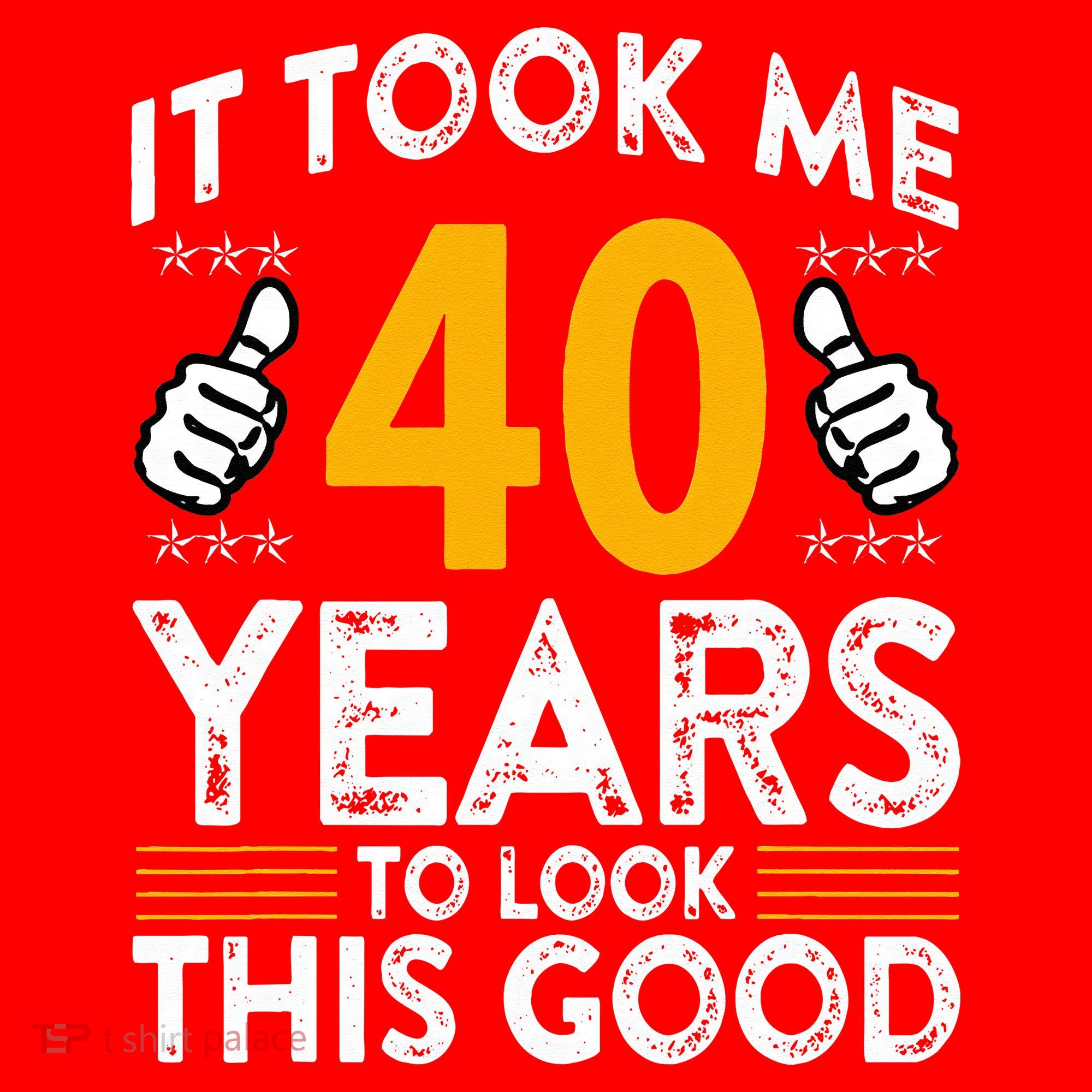 40th Birthday It Took Me 40 Years Good Funny 40 Year Old Santa Hat