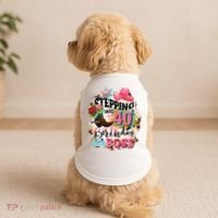 40th Birthday Like A Boss Rodeo Cowboy Funny Cute Doggie Tank thumb 2