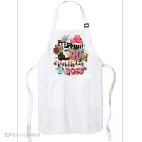 40th Birthday Like A Boss Rodeo Cowboy Funny Cute Apron thumb 0